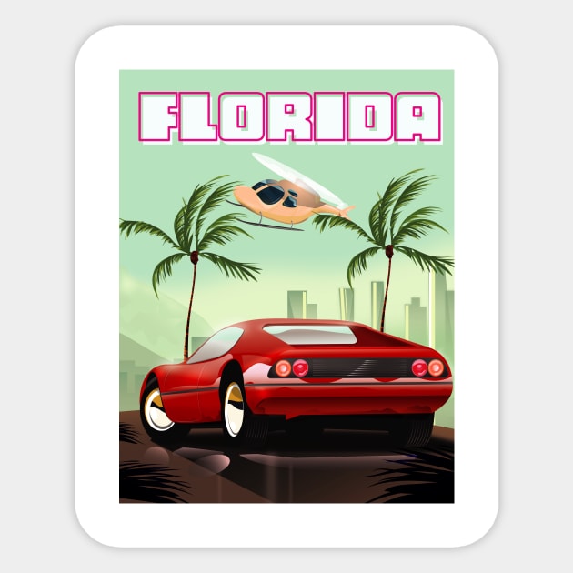 Florida Sticker by nickemporium1